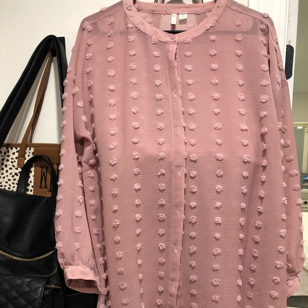 Swiss dot tunic